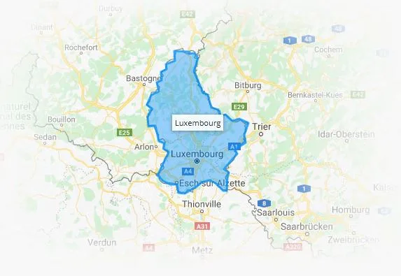 Geofence-zoner i FleetPlus